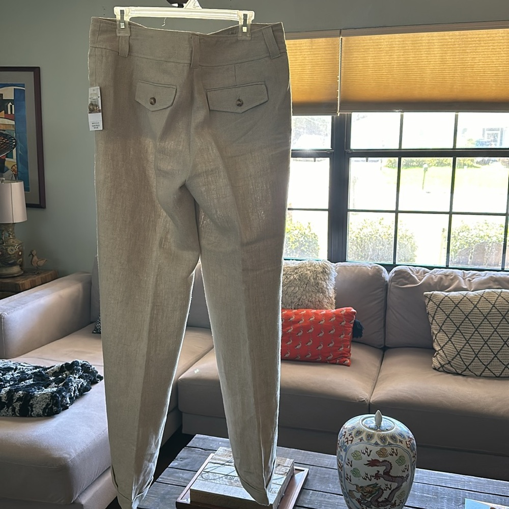 Michael Kors linen look trousers